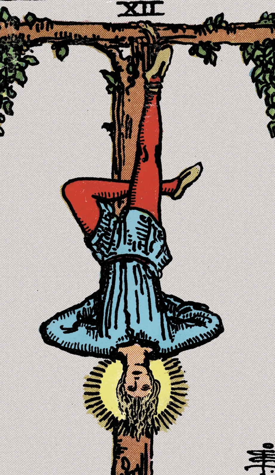 Tarot Card: The Hanged Man - The Grace of Stillness